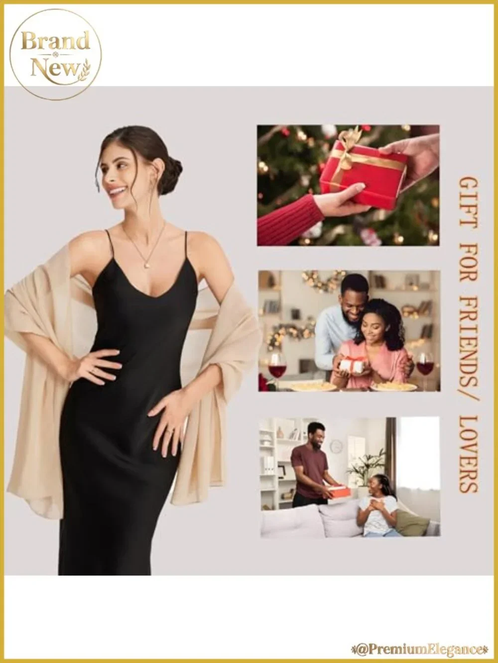 Chiffon Shawl Wrap Formal Evening Wedding Scarf Sheer Cover Up